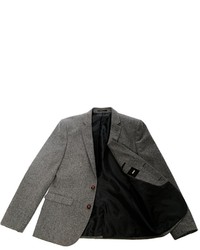 Asos Brand Slim Fit Blazer In Tweed