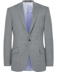 Richard James Grey Hyde Mlange Wool Suit Jacket