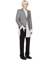 Marc Jacobs Grey Slim Sutton Suiting Blazer