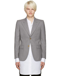 Marc Jacobs Grey Slim Sutton Suiting Blazer