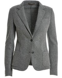 Eleventy Grey Wool Blazer