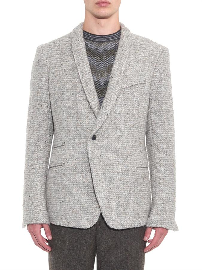 Haider Ackermann Fleece Wool Blend Blazer | Where to buy & how to wear