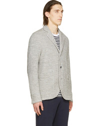 Nanamica Grey Knit Club Jacket