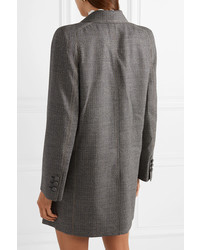 Fendi Oversized Checked Wool Blend Jacket