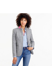J.Crew Petite Campbell Blazer In Donegal Wool