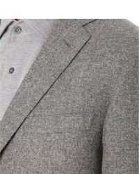 Corneliani Tailored Fit Wool And Cashmere Blend Blazer
