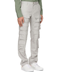 Givenchy Grey Multipocket Cargo Pants