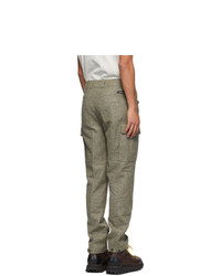 Aimé Leon Dore Grey Wool Cargo Pants