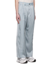 Feng Chen Wang Gray Deconstructed Trousers