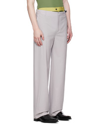 Y/Project Gray Multi Waistband Trousers
