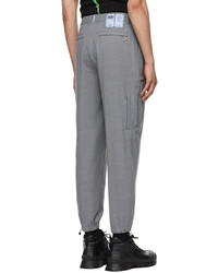 McQ Grey Multipocket Trousers