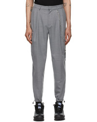 McQ Grey Multipocket Trousers