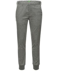 Hugo Boss Loomes W Slim Fit Wool Silk Chinos 34r Grey
