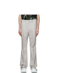 Givenchy Off White Bootcut Tailored Trousers