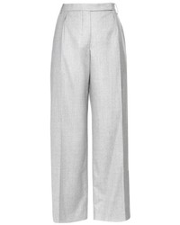 Carven Wide Leg Cropped Wool Trousers