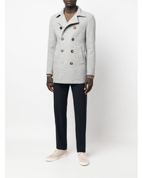 Eleventy Double Breasted Wool Blazer