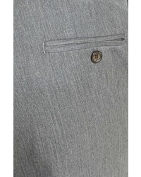 Berle Self Sizer Waist Flat Front Wool Gabardine Trousers