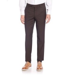 Saks Fifth Avenue Collection Solid Wool Pants