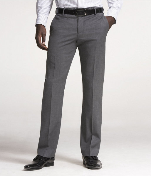 Men's Gray Slim Fit Dress Pants - Express