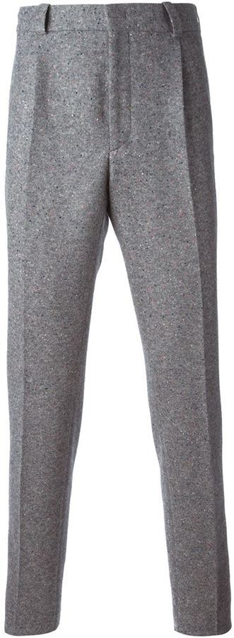 Fendi Speckled Trousers, $600 | farfetch.com | Lookastic