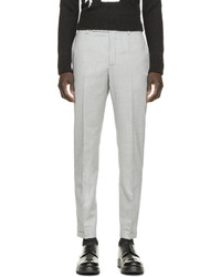 Carven Grey Wool Ample Trousers