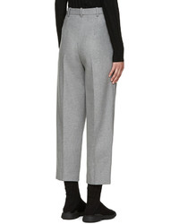 Acne Studios Grey Wool Milli Trousers