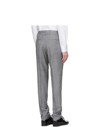 Tiger of Sweden Grey Wool Todd Trousers