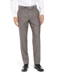 Ted Baker London Jefferson Wool Dress Pants In Taupe At Nordstrom