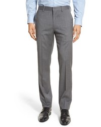 Bonobos Jetsetter Slim Fit Flat Front Solid Stretch Wool Trousers
