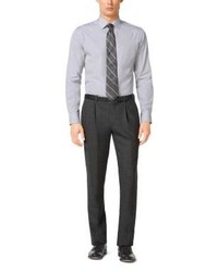 Michael Kors Michl Kors Tailored Fit Flannel Trousers