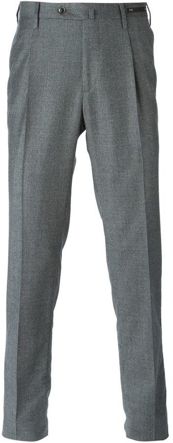 Pt01 Tailored Trousers, $219 | farfetch.com | Lookastic