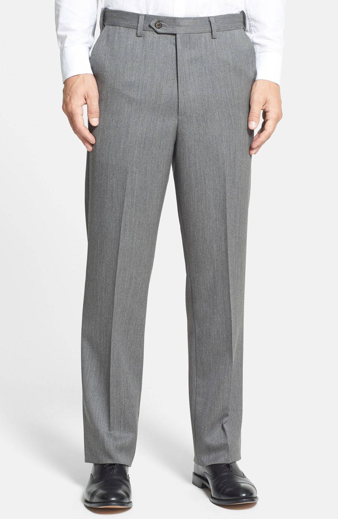 Berle Self Sizer Waist Wool Gabardine Trousers, $125 | Nordstrom ...