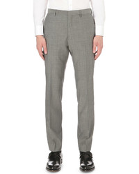 BOSS Slim Fit Tapered Wool Trousers