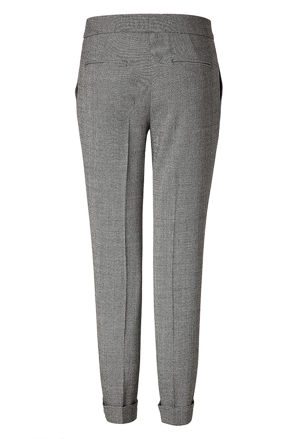 Etro Stretch Wool Tweed Cigarette Pants, $270 | STYLEBOP.com | Lookastic