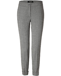 Etro Stretch Wool Tweed Cigarette Pants