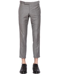 Thom Browne 18cm Light Wool Gabardine Trousers