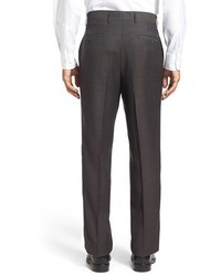Linea Naturale Tic Weave Super 100s Wool Trousers