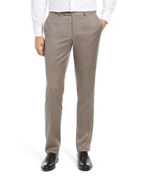 Nordstrom Men's Shop Trim Fit Wool Blend Trousers