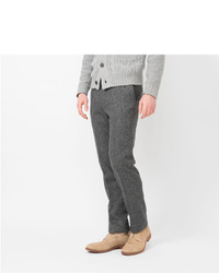 Uniqlo Wool Blended Slim Fit Flat Front Pants