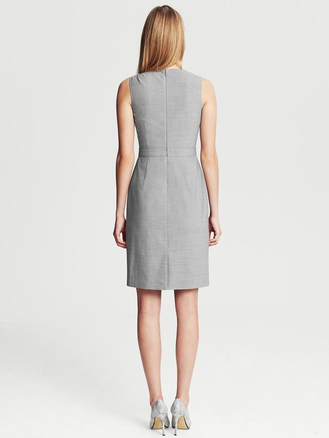 banana republic grey dress