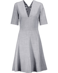 Stella McCartney Holly Herringbone Wool Blend Mini Dress