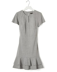 Banana Republic Lightweight Wool Fit And Flare Dress