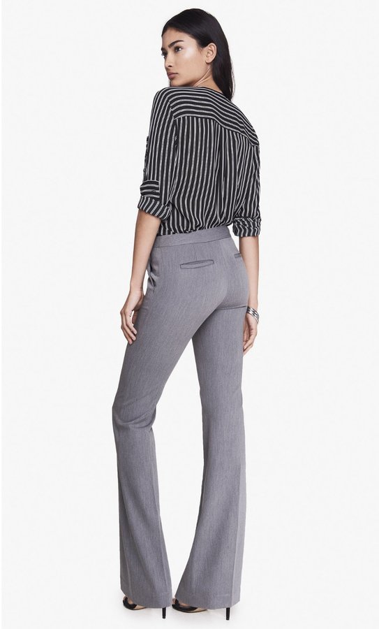 Express Mid Rise Flare Pant, $79, Express