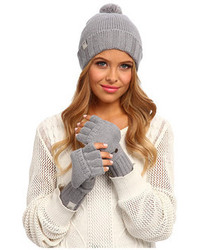 Grey Wool Gloves