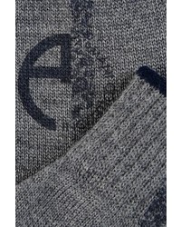 Armani Collezioni Glove In Wool Blend With Logo