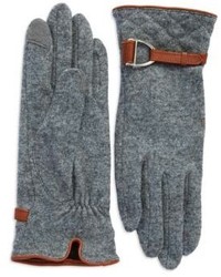 Lauren Ralph Lauren Buckle Accented Wool Gloves