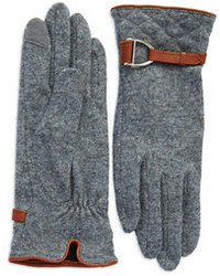 Lauren Ralph Lauren Buckle Accented Wool Gloves