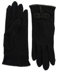 Lauren Ralph Lauren Embellished Wool Gloves