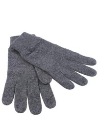 KJ Beckett Cuff Cashmere Gloves Grey