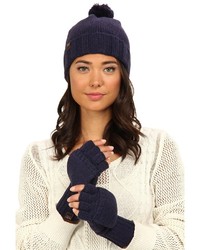 UGG Nyla Hat And Fingerless Flip Mitt Glove Set